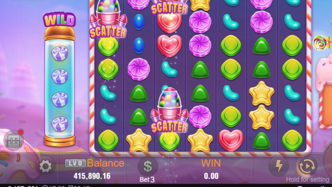 Sweet land · Tampilan Antarmuka Aplikasi RINDUSLOT