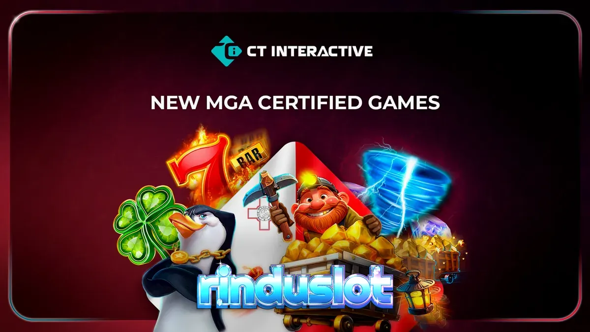 Deretan judul slot terbaru dari CT Interactive yang telah tersertifikasi MGA.